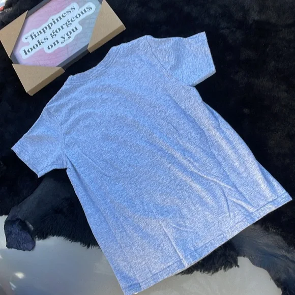 Bendy And The Ink Machine gray Short Sleeves Tee Boys S Small Gaming Shirt - Picture 3 of 9